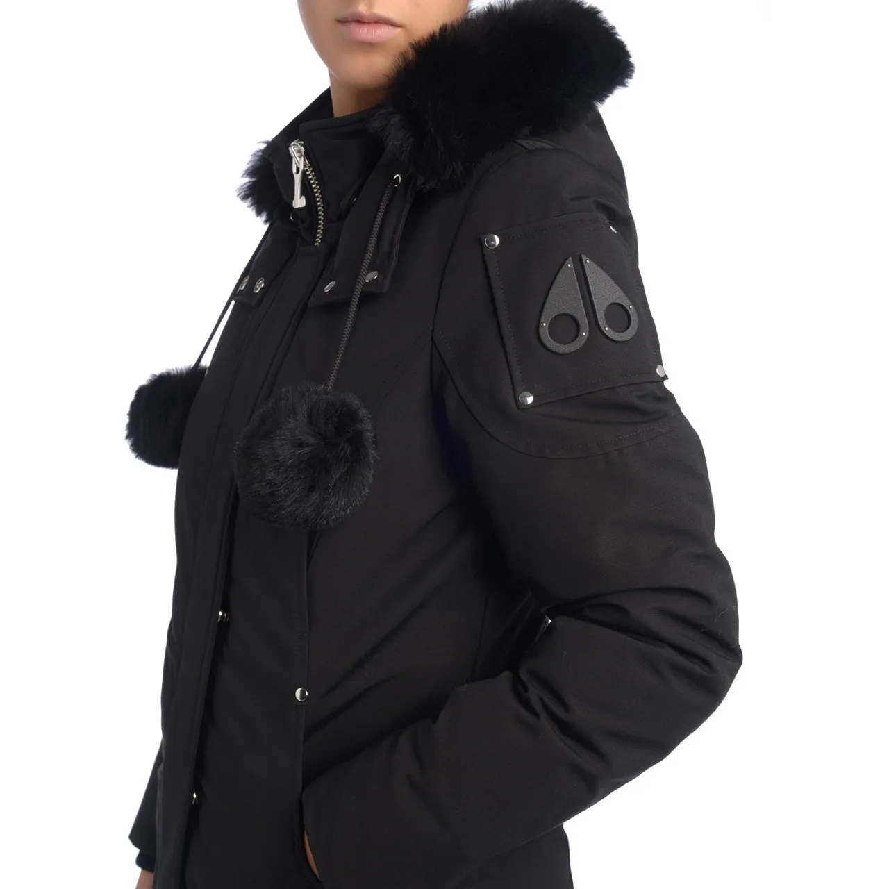 Moose Knuckles Parka Stirling en noir