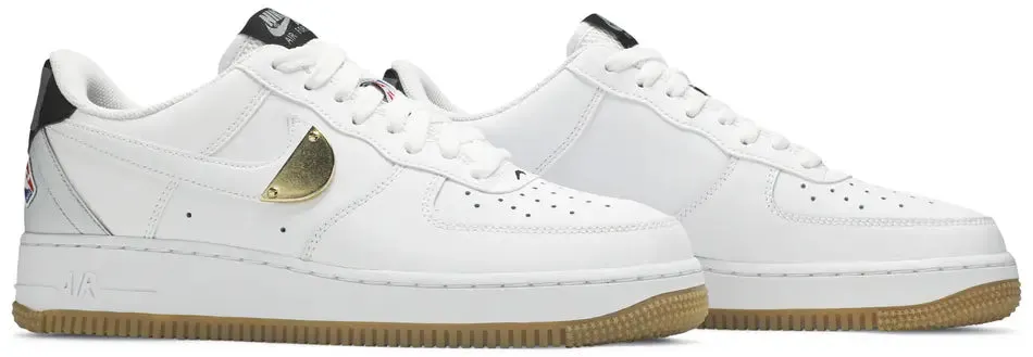 Nike Air Force 1 Low NBA White Grey Gum