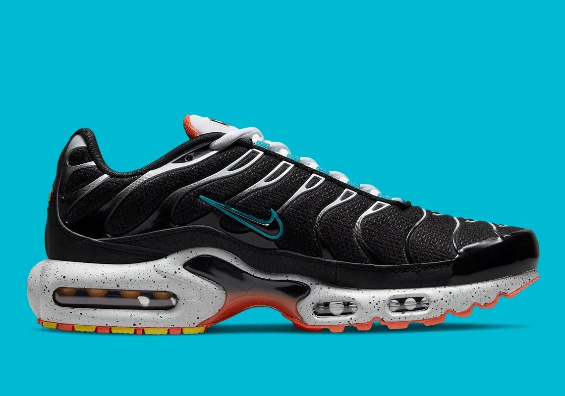 Nike Air Max Plus Black Teal Coral