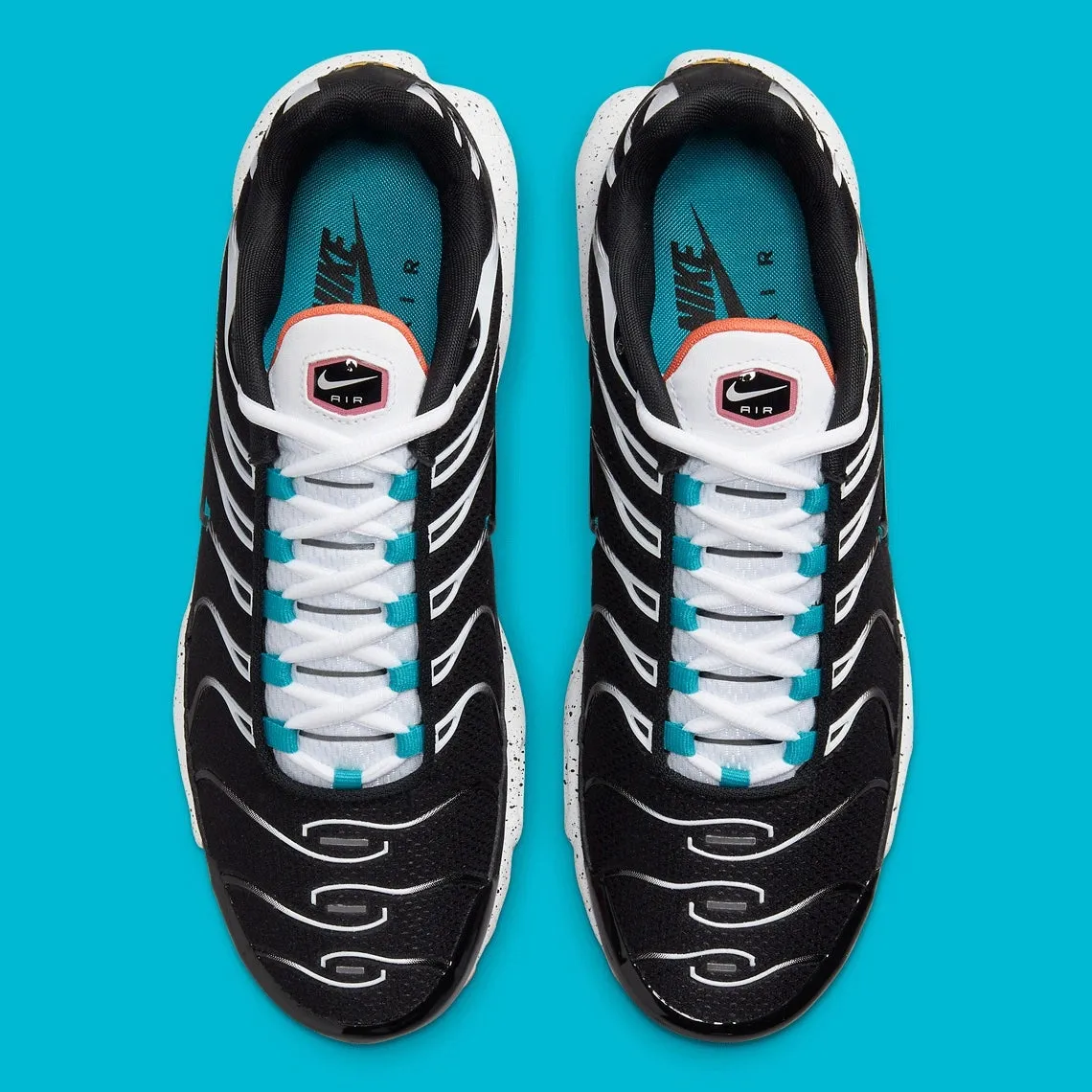 Nike Air Max Plus Black Teal Coral