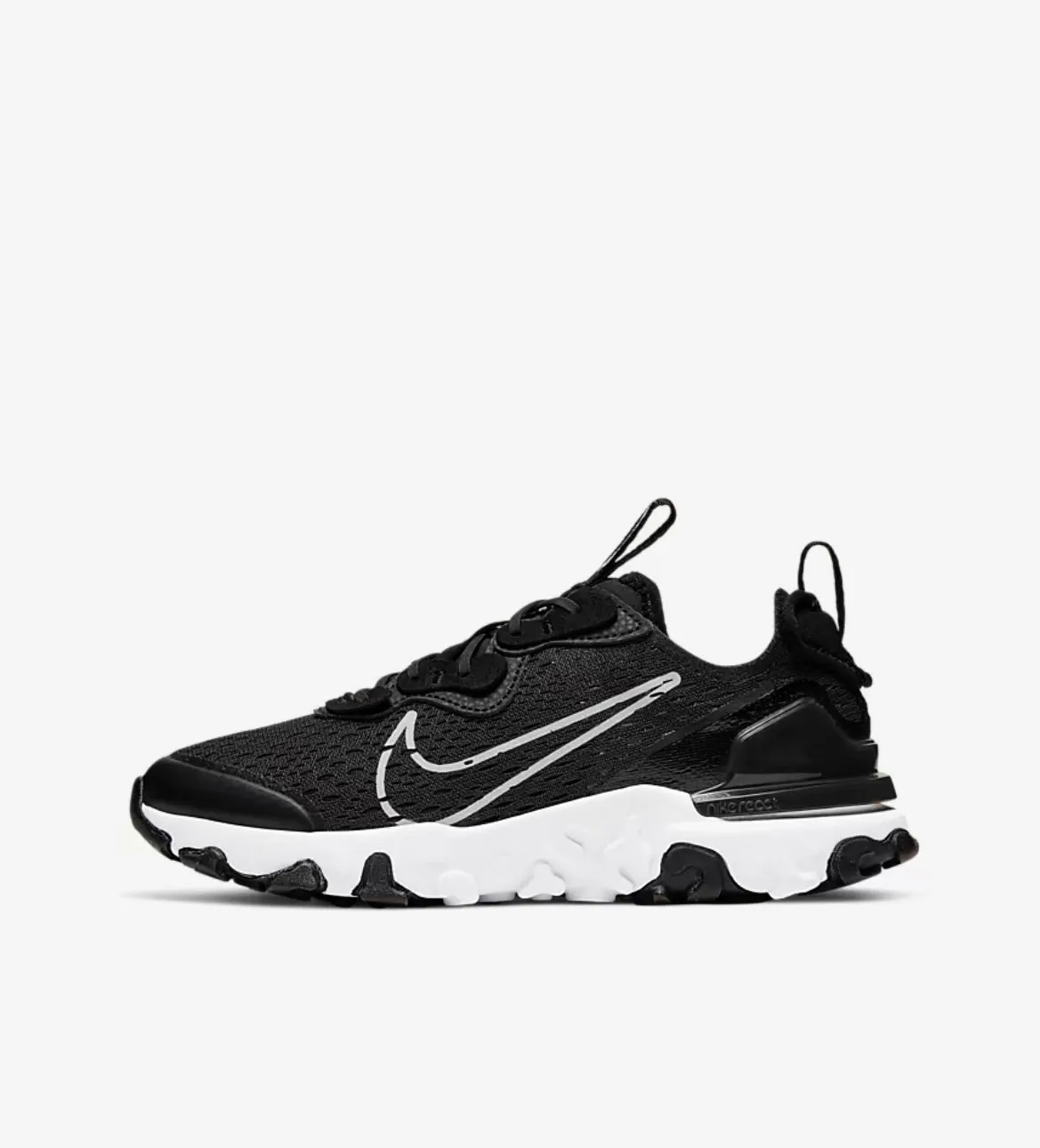 Nike React Vision Junior Noir/blanc