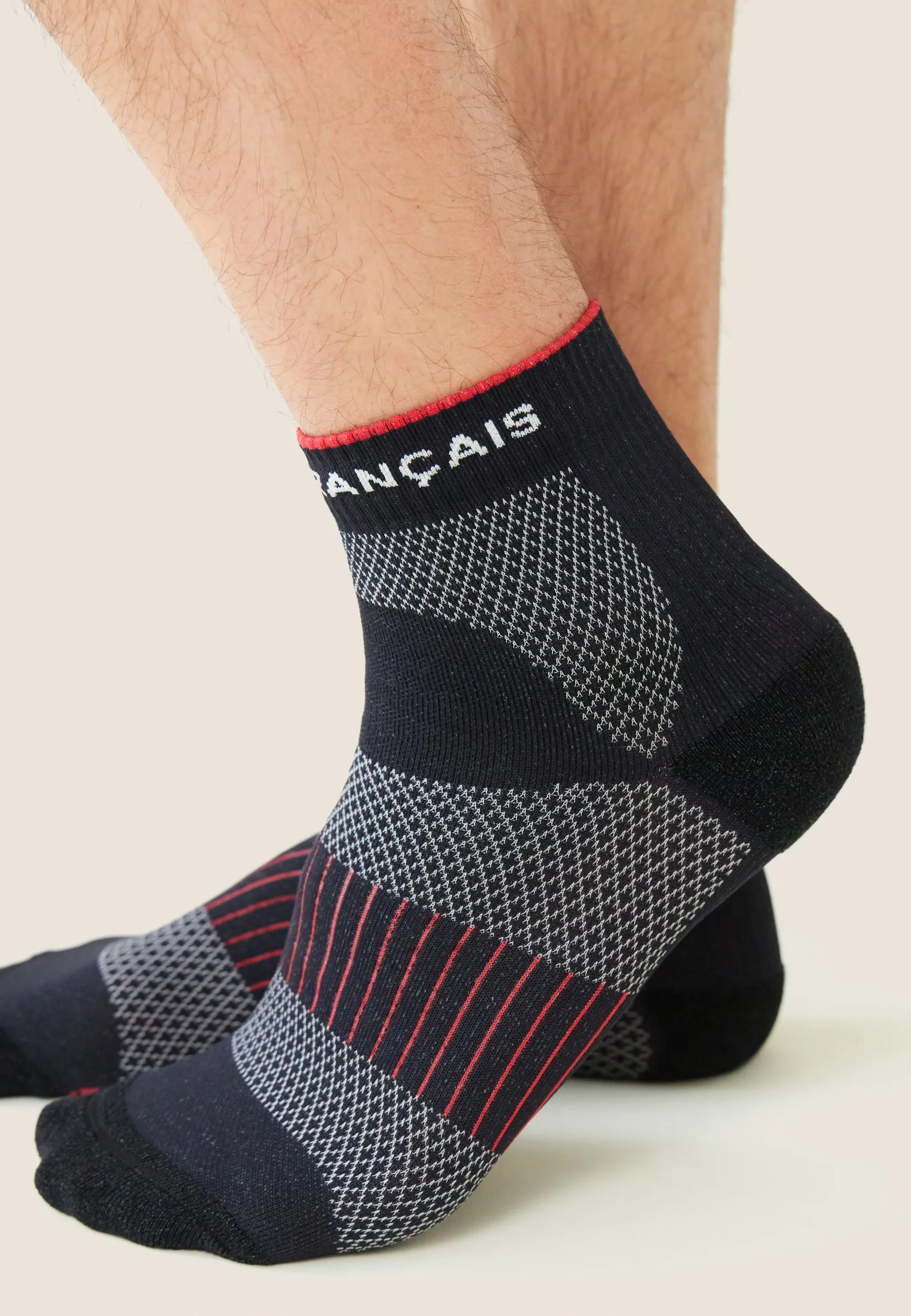 Pack Chaussettes Gaetan Noir Blanc