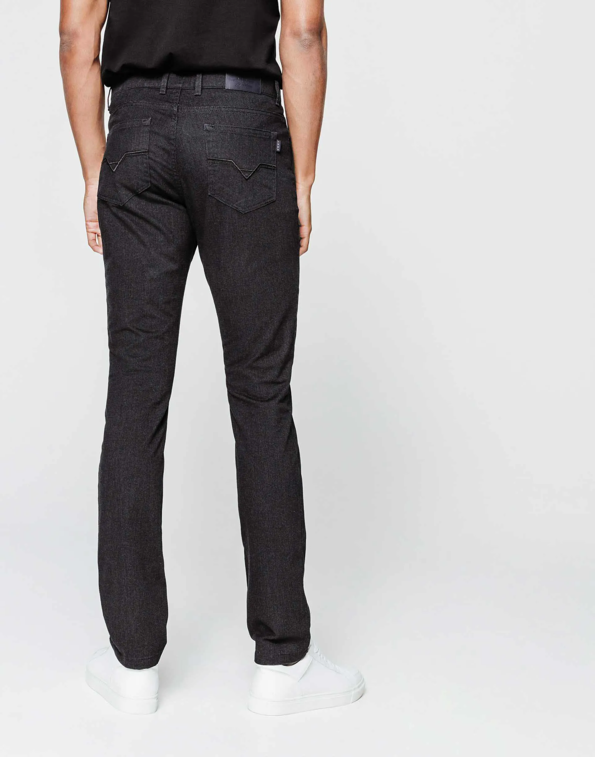 Pantalon 5 poches anthracite