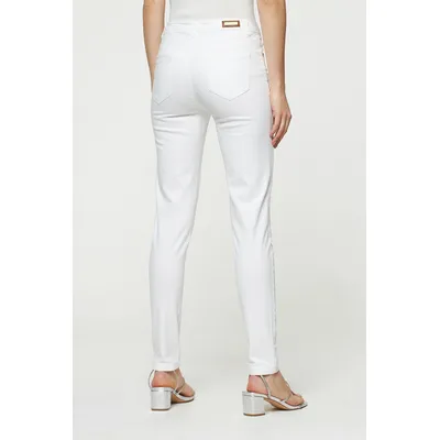 Pantalon blanc - slim taille haute - Best Mountain