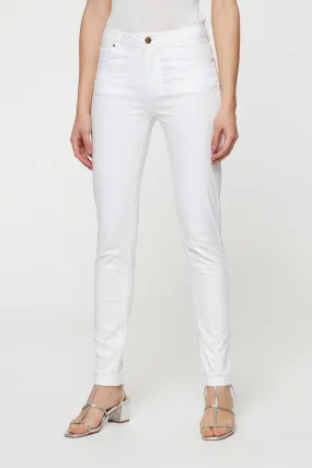 Pantalon blanc - slim taille haute - Best Mountain