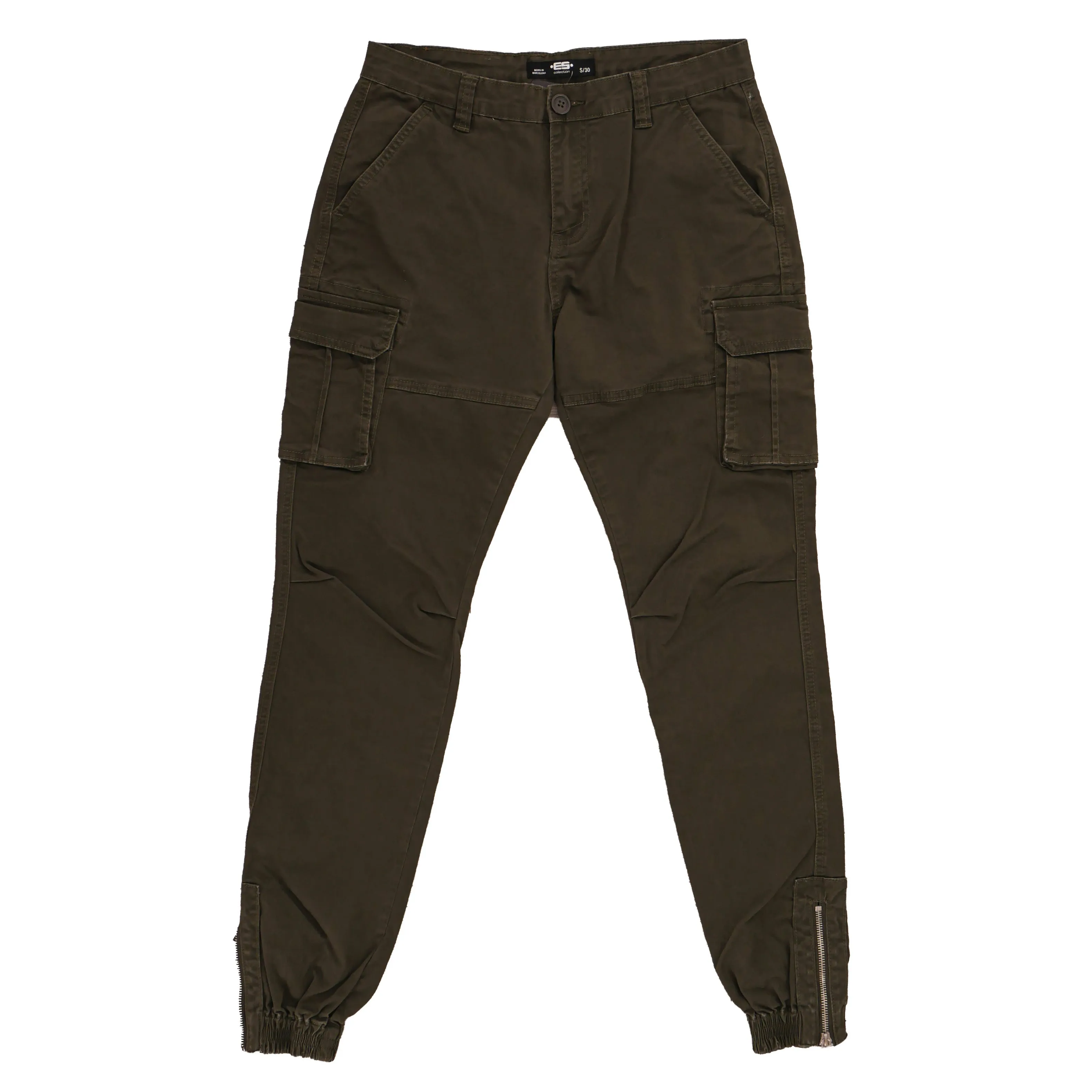 Pantalon Cargo - kaki - ES collection : vente pantalons sportwear E...