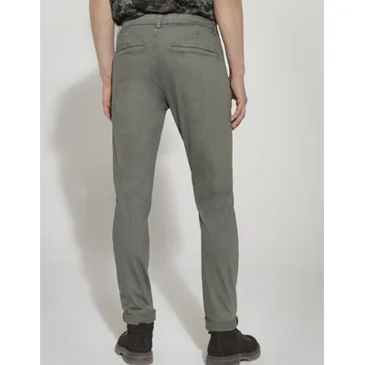 Pantalon chino slim - Sauge - IKKS MEN