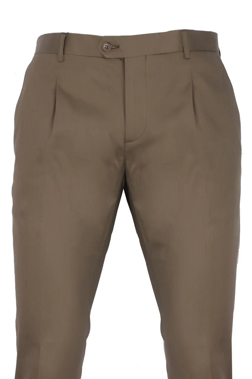 Pantalon Classique - Marron