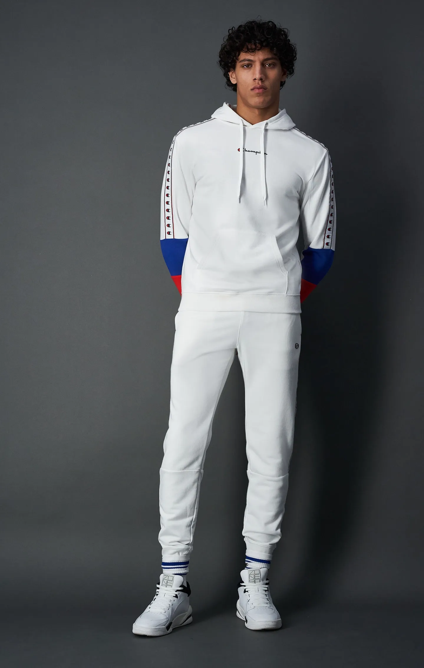 Pantalon de jogging à bandes logo | Champion France