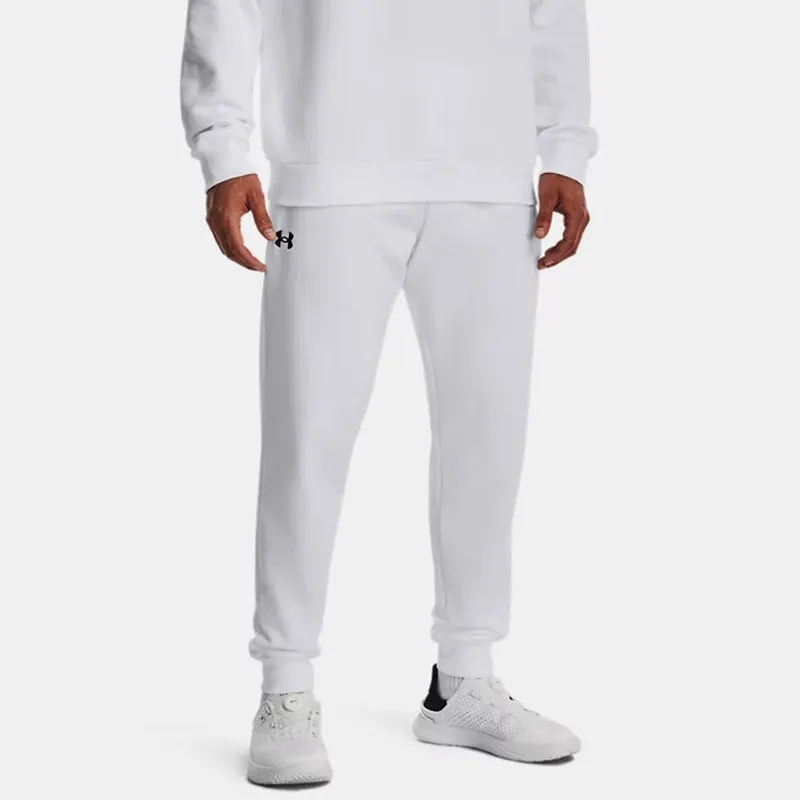 Pantalon en molleton Under Armour Rival Fleece - Blanc - 1379774-100