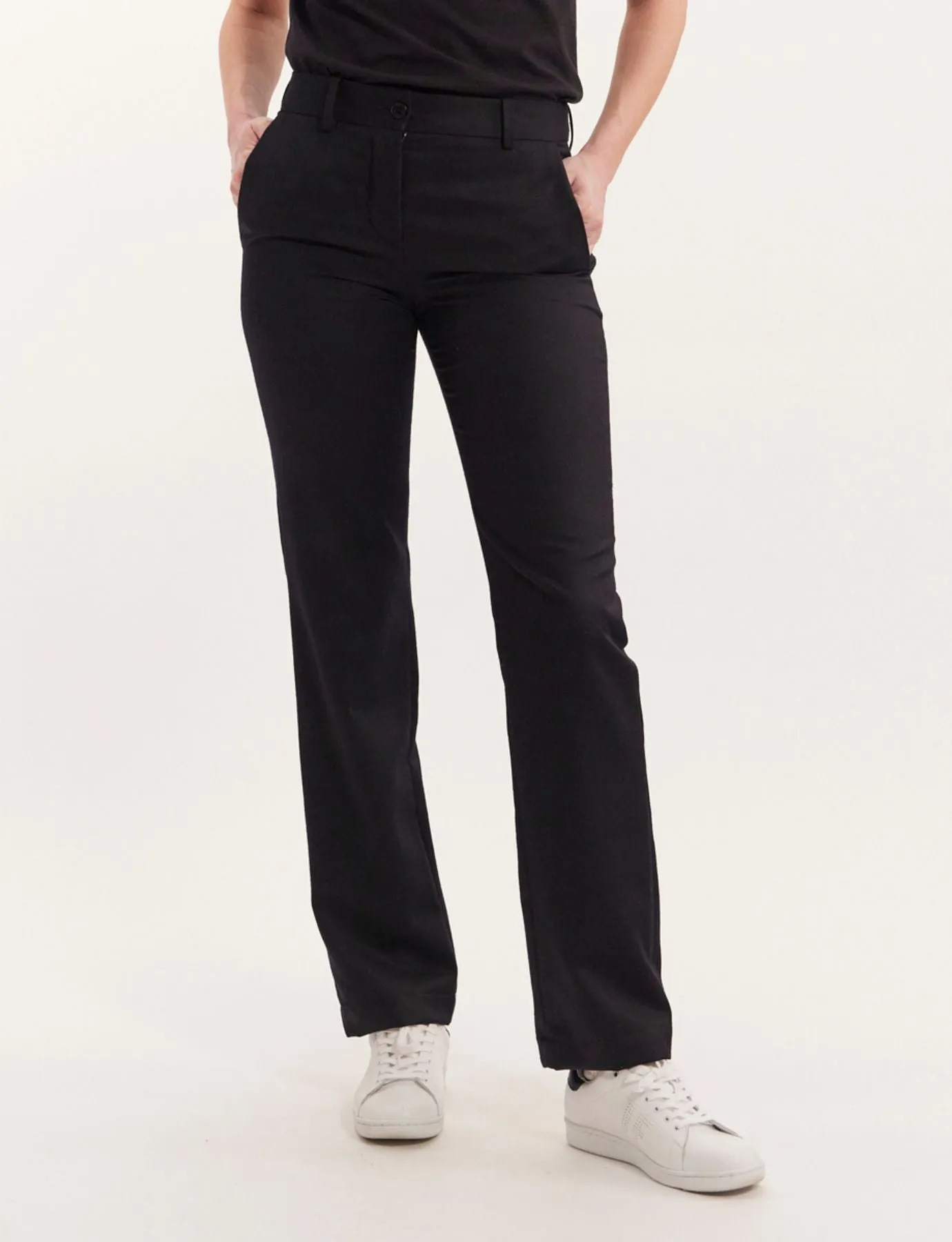 Pantalon Francisco bleu marine laine