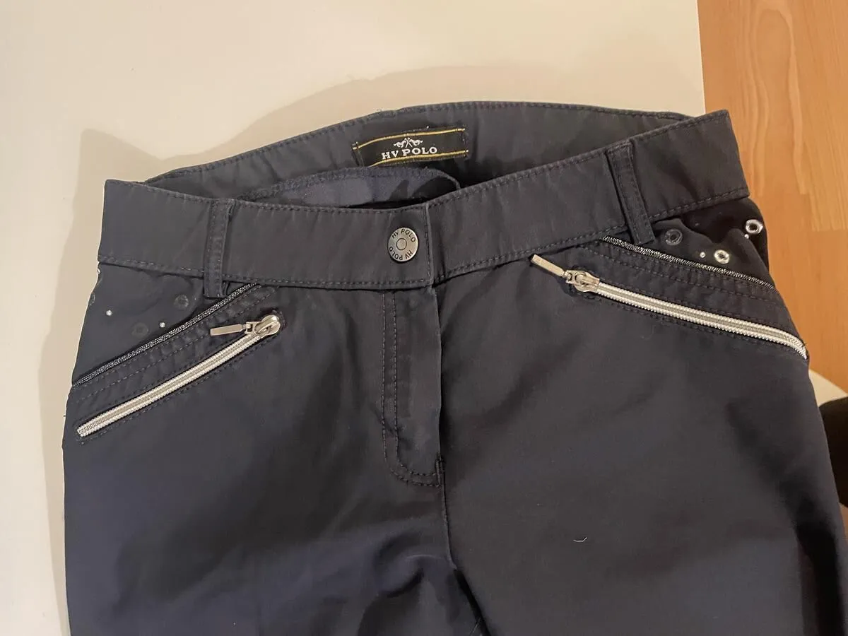 pantalon hv polo bleu marine