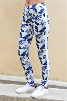 PANTALON SPORT-CHIC TROPICAL