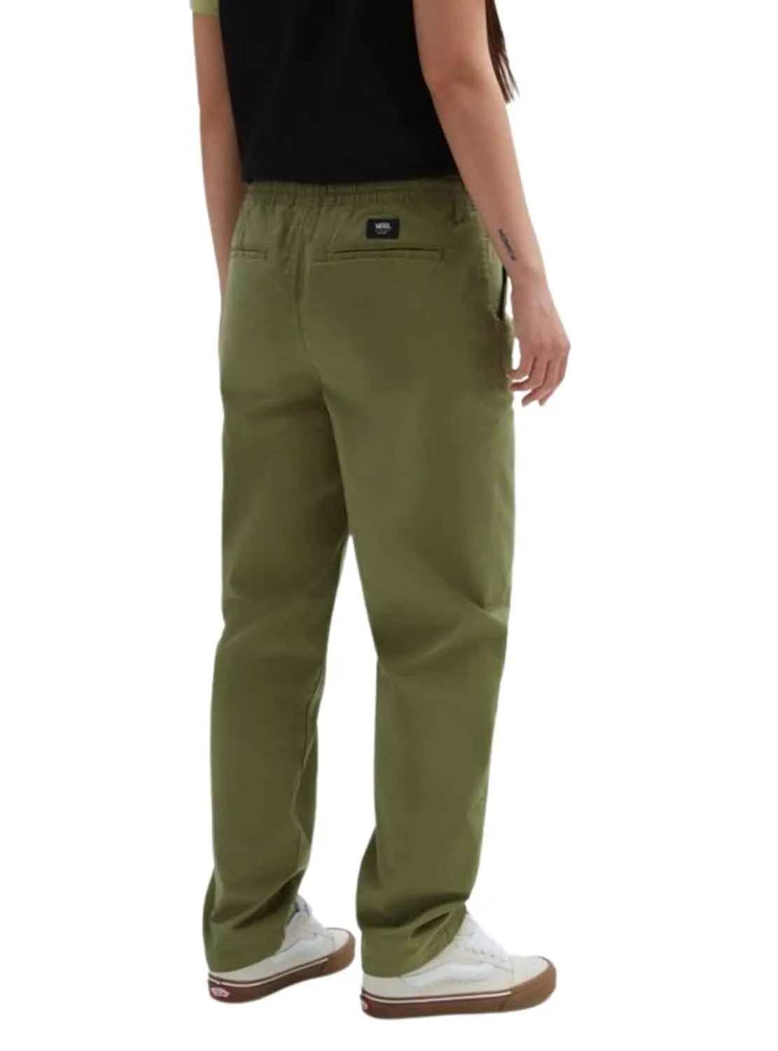 Pantalon Vans Range Relaxed Vert pour Homme