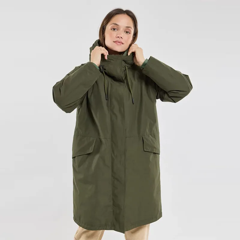 Parka longue imperméable doublée polaire moutonnée BERMUDES Brane