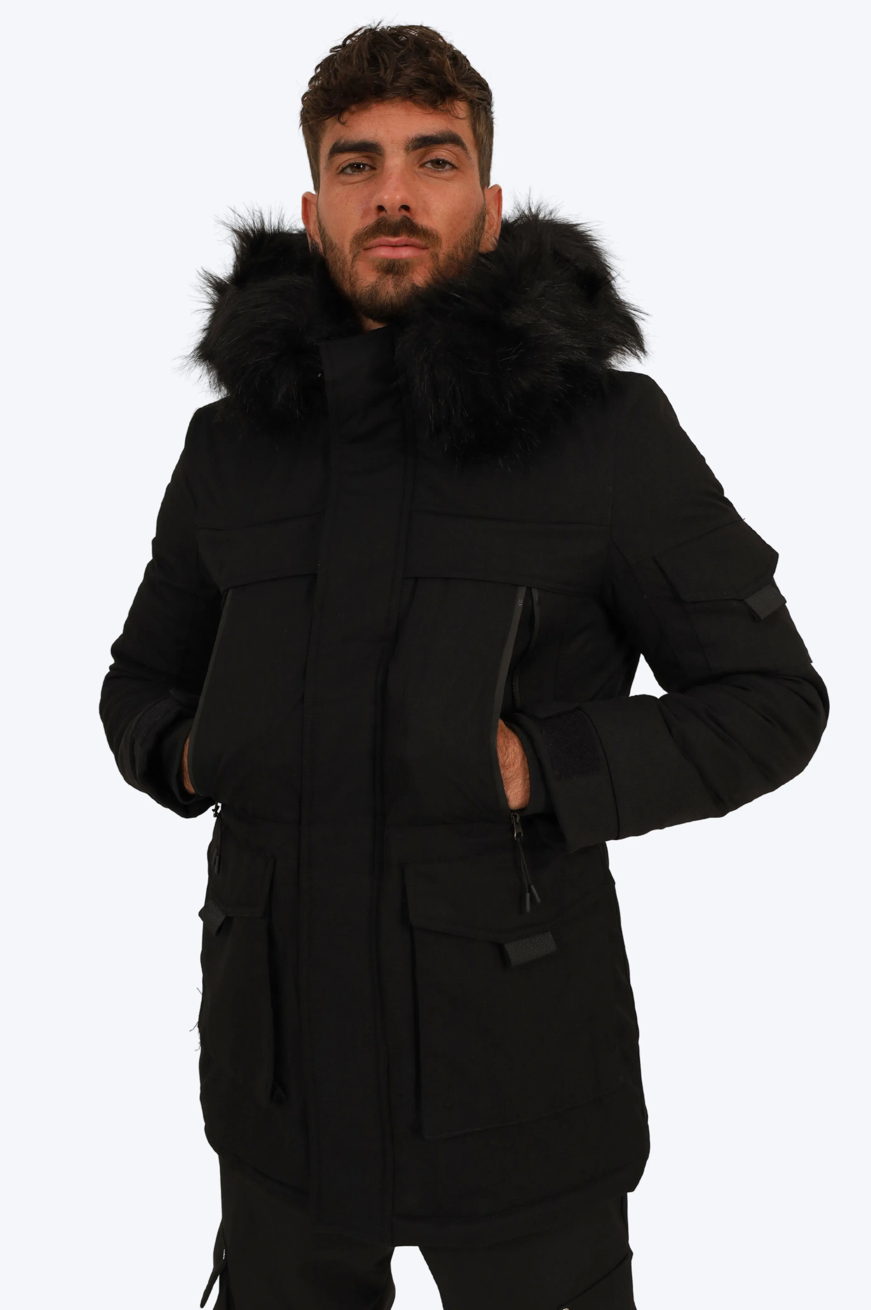 PARKA URBAINE NOIRE