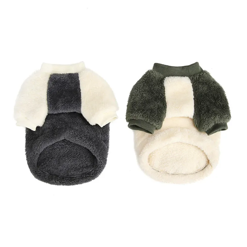 PawComfort - Manteau réversible doublé de polaire pour chien | Chaud et double face pour l'hiver