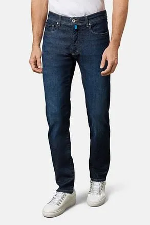 Pierre Cardin Jean Lyon Tapered Future Flex Marine C7 34510.