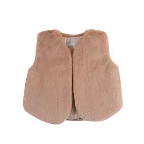 Pimmy Gilet | Cloudy Rose Teddy