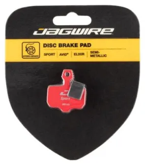 Plaquette de frein Jagwire Sport Semi-Metallic Disc Brake Pad Tektro Mechanical  Lyra  IOX