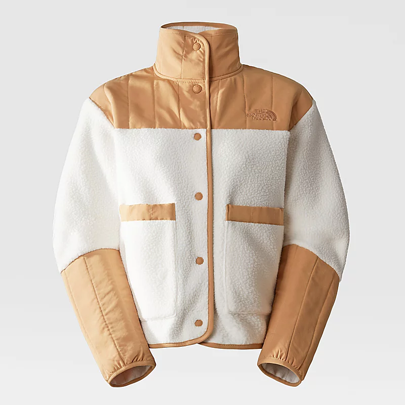 polaire the north face w cragmont fleece Gardenia White-Almond Butter