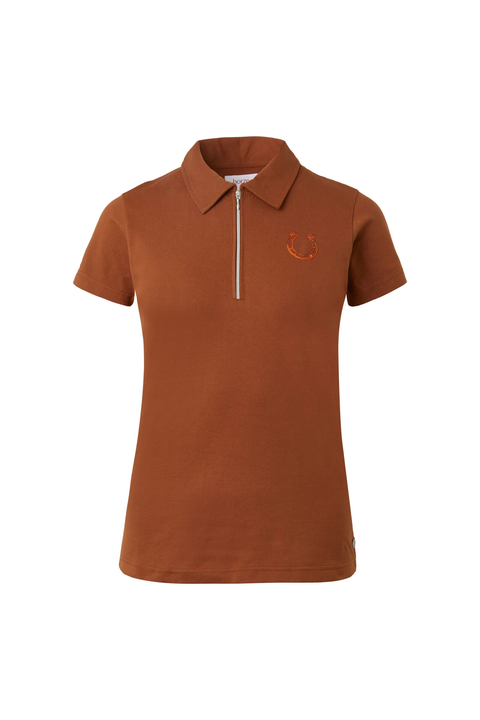 Polo Amy coton extensible femme - Horze