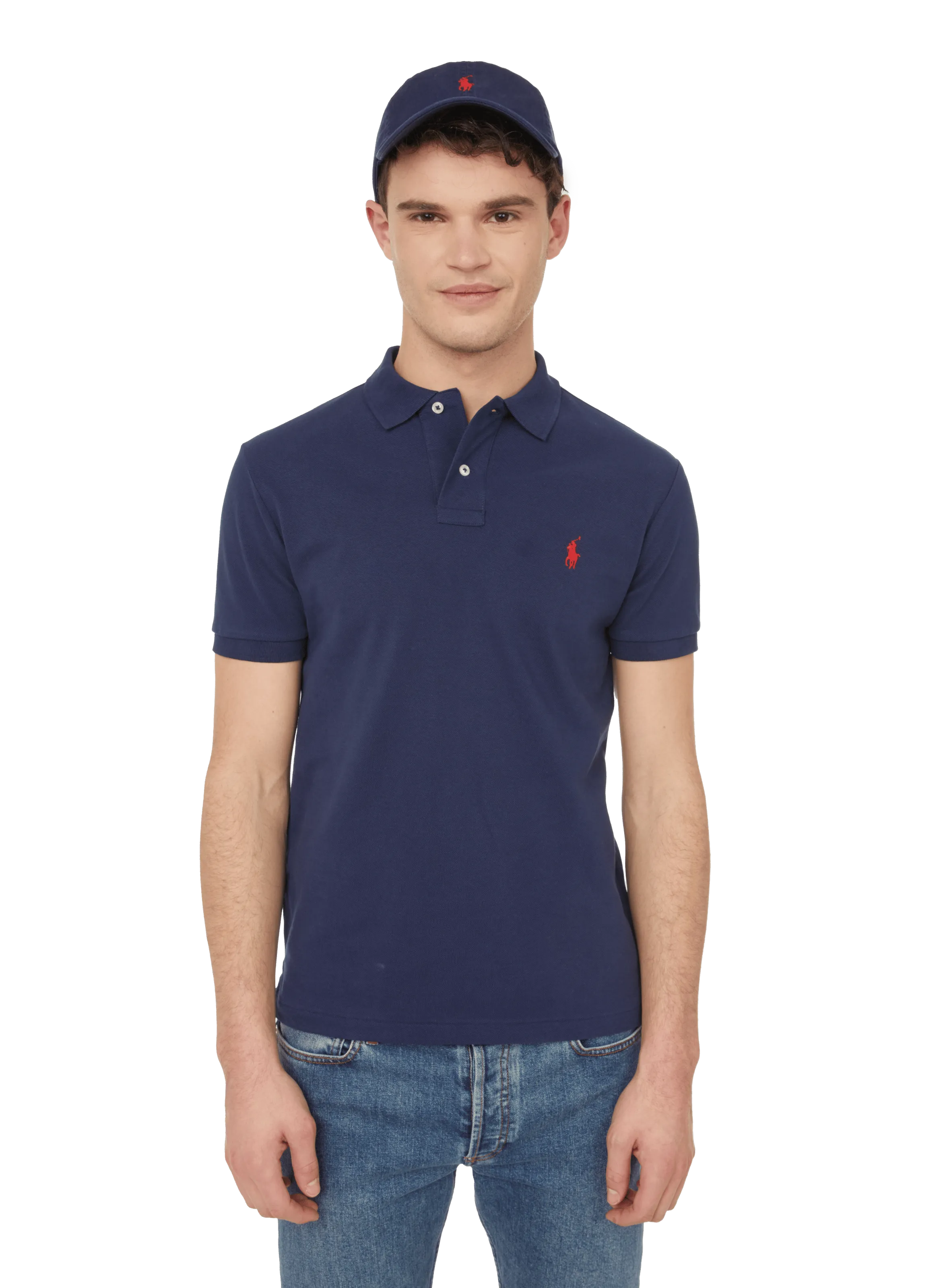 POLO SLIM EN COTON - POLO RALPH LAUREN pour HOMME | Printemps