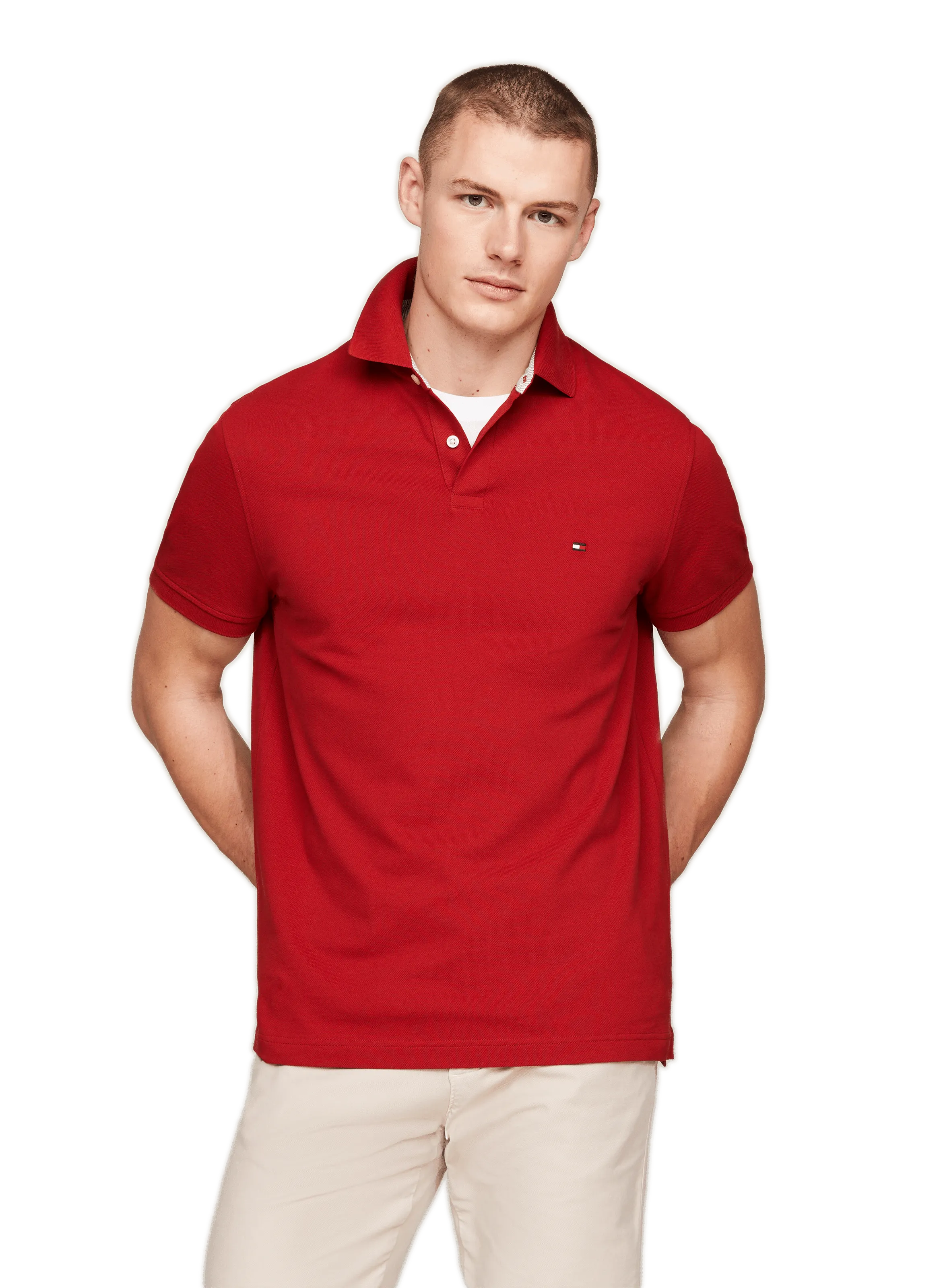 POLO UNI - TOMMY HILFIGER pour HOMME | Printemps