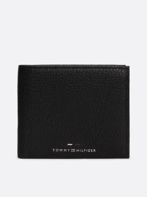 Porte-monnaie Premium Leather | Noir | Tommy Hilfiger