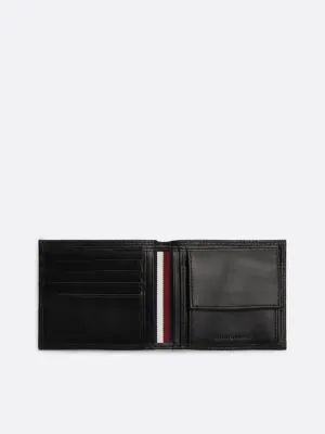 Porte-monnaie Premium Leather | Noir | Tommy Hilfiger