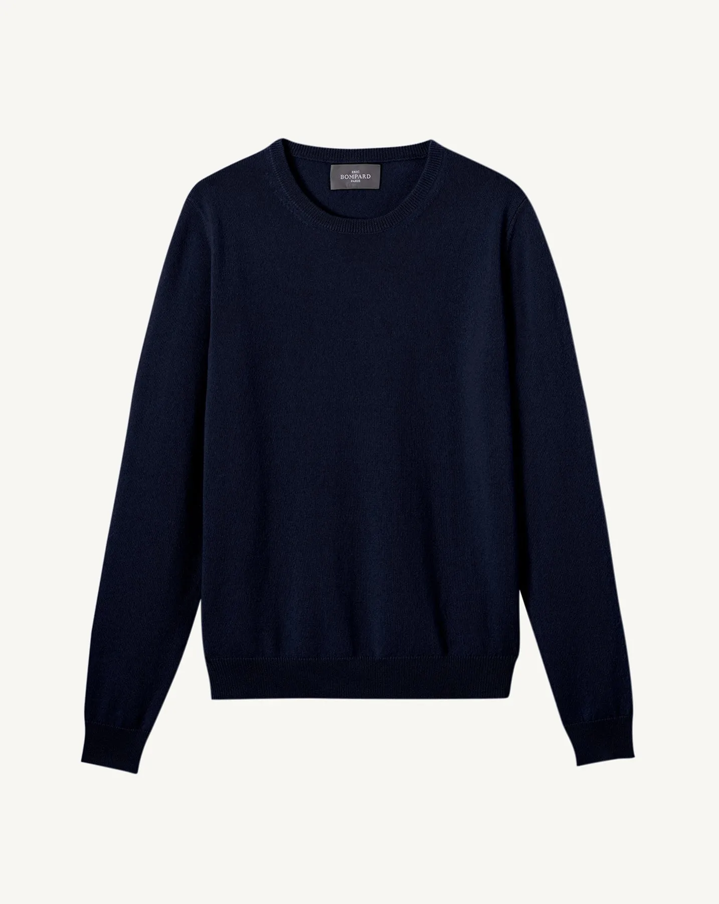 Pull col rond classique