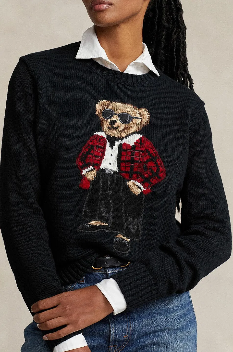 Pull à col rond Dandy Polo Bear