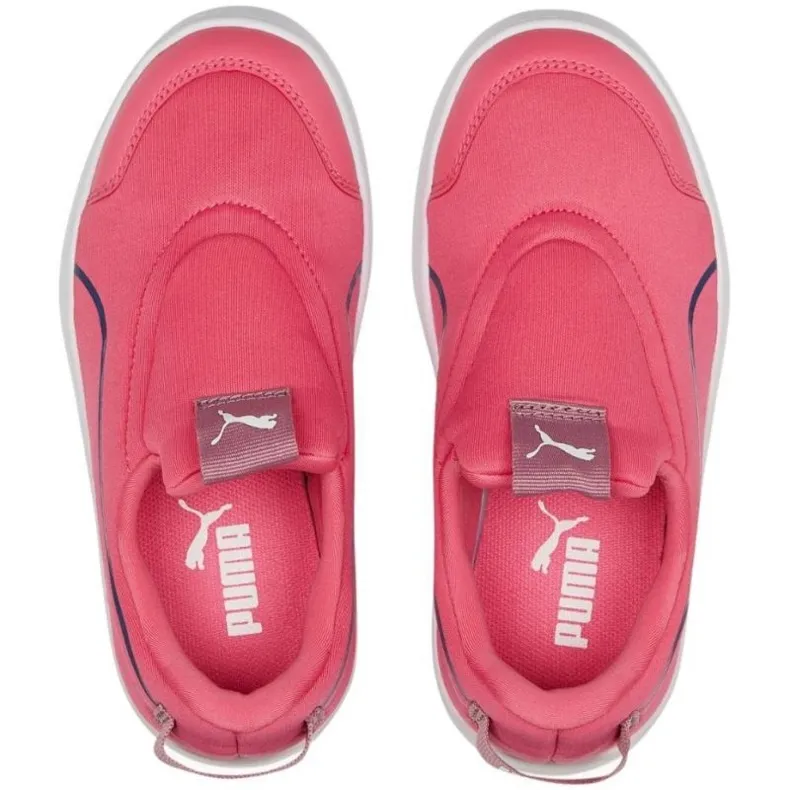 Puma Courtflex v2 sans lacets Ps Jr 374858 12 rose