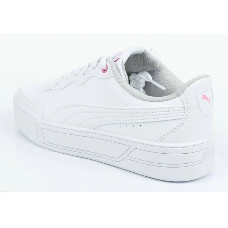 Puma Skye Ps Jr 375767 01 blanche le noir