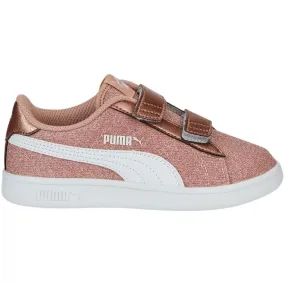 Puma Smash v2 Glitz Glam V PS Jr Chaussures 367378 29 beige