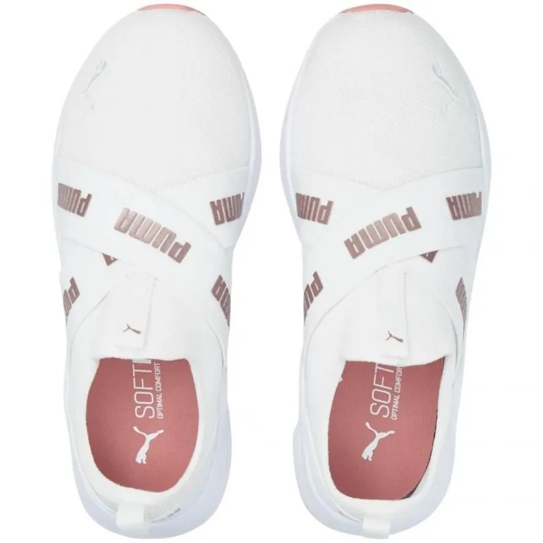 Puma Wired Run Slipon Femme W 382299 04 blanche