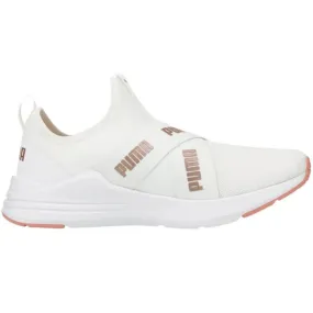 Puma Wired Run Slipon Femme W 382299 04 blanche