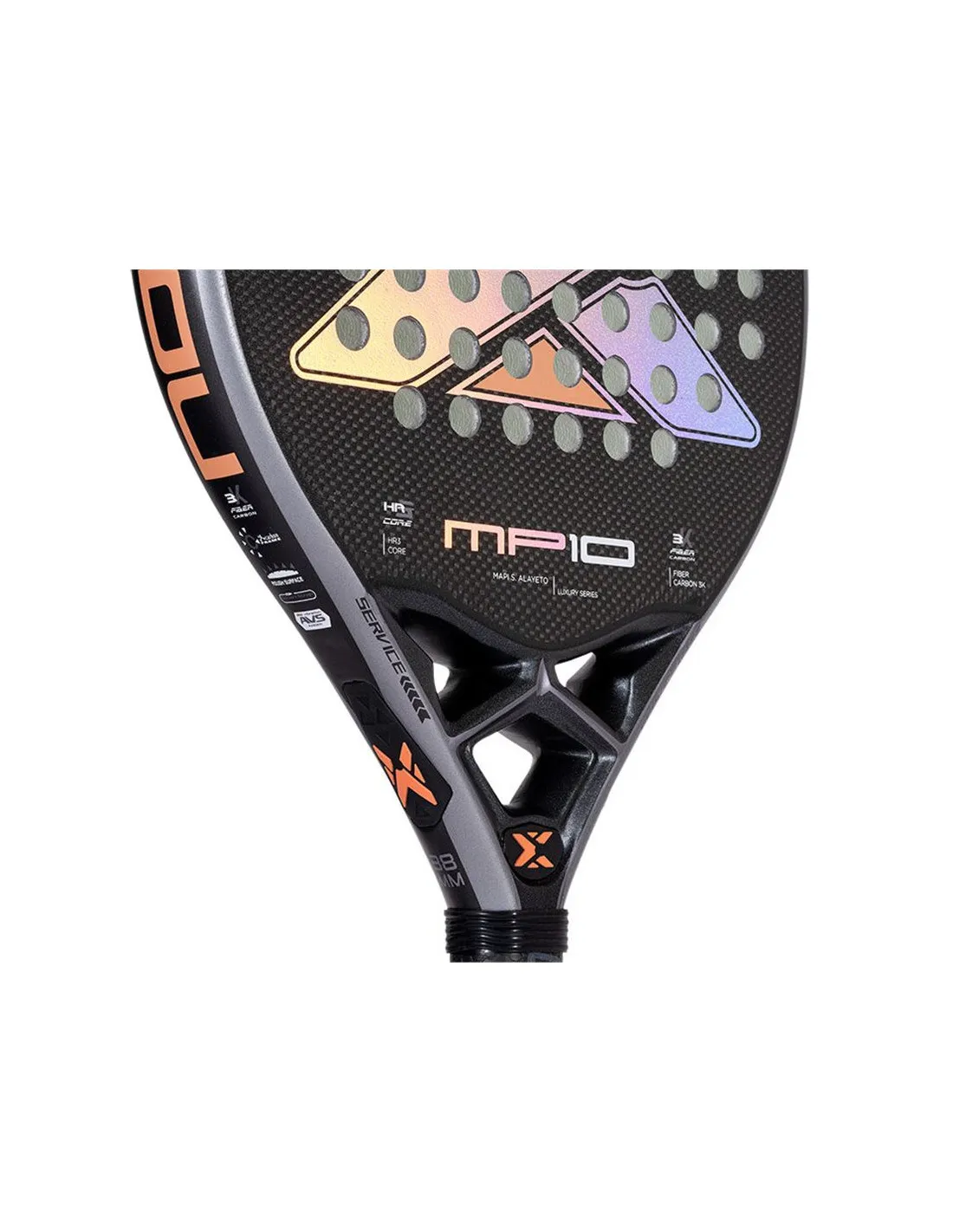 Raquette de padel Mp10 Luxury 2023 Femmes Noir