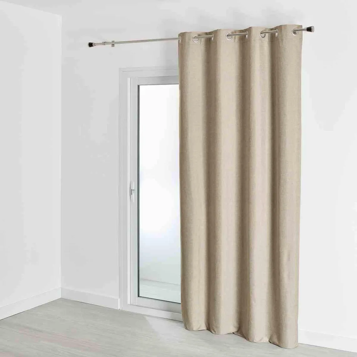 Rideau d'Ameublement Occultant Taupe 140X260 cm NOCTURNE | 3 Suisses