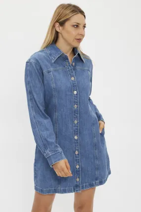 Robe en denim