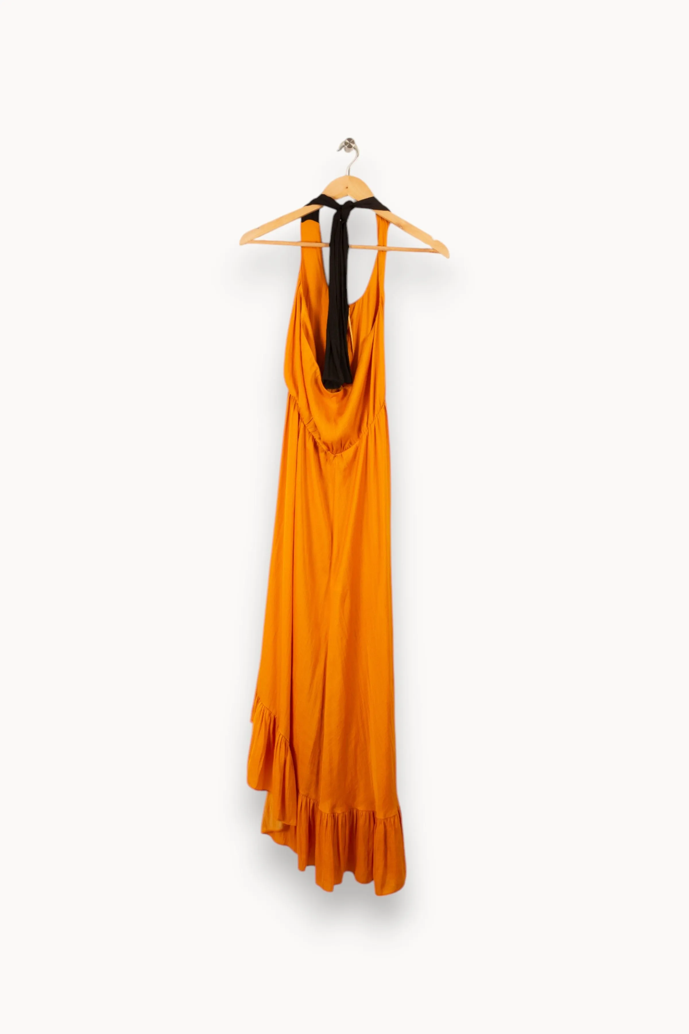 Robe longue orange - Taille M/38