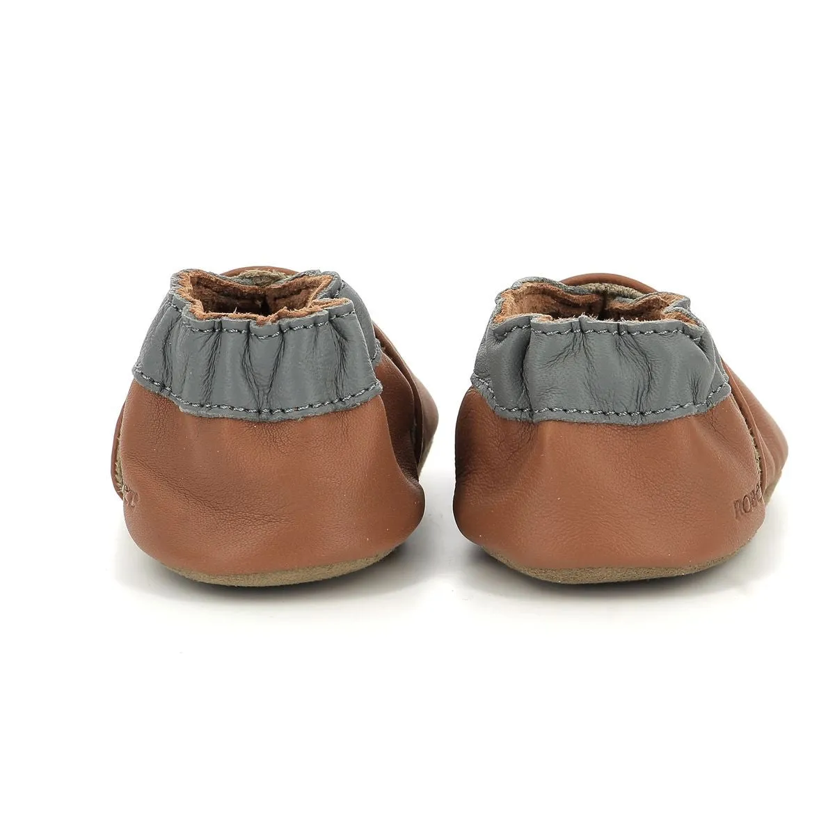 Robeez Chaussons Bear Style Marron Moka