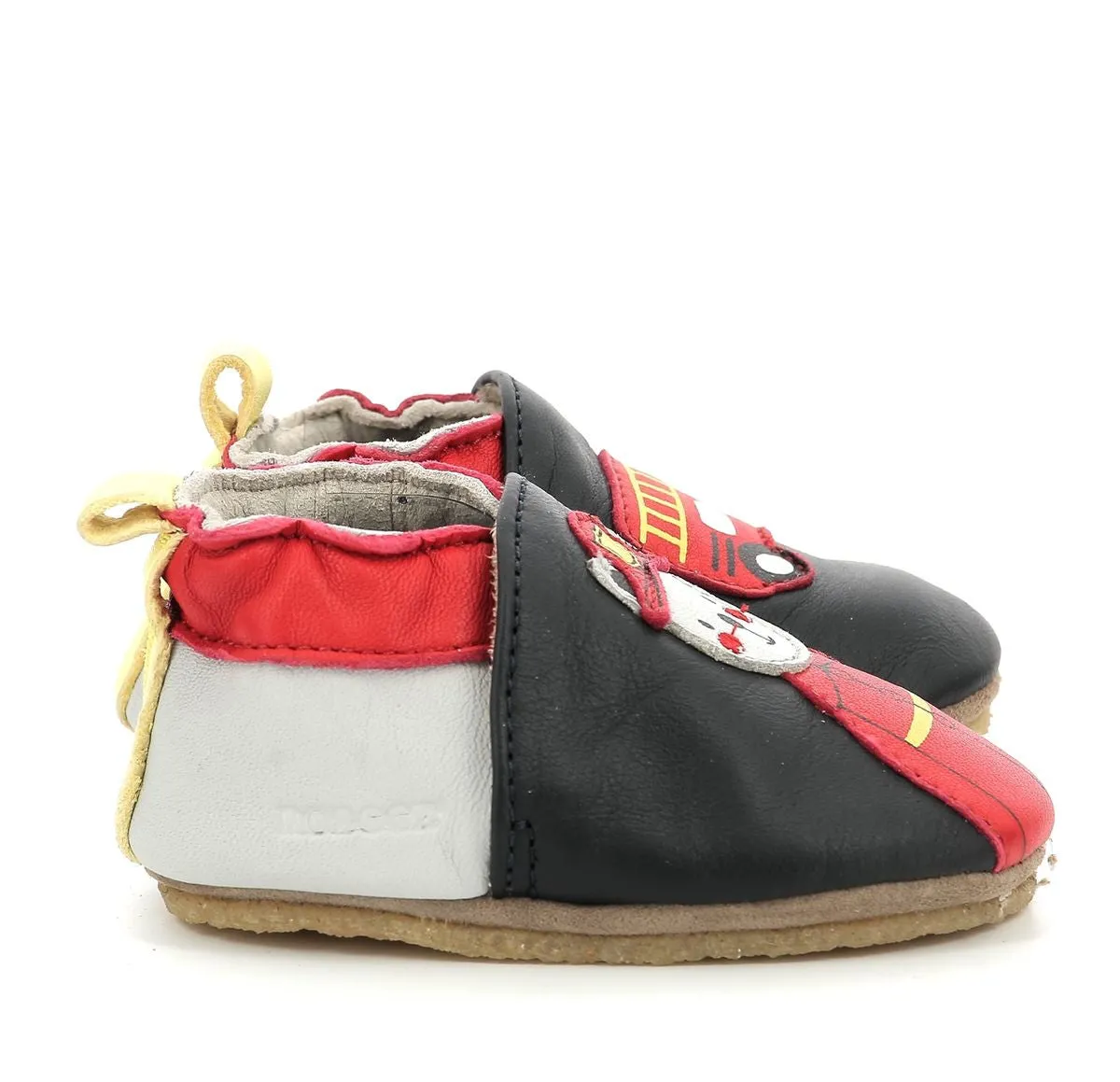 Robeez Chaussons Crêpe Fireman Marine