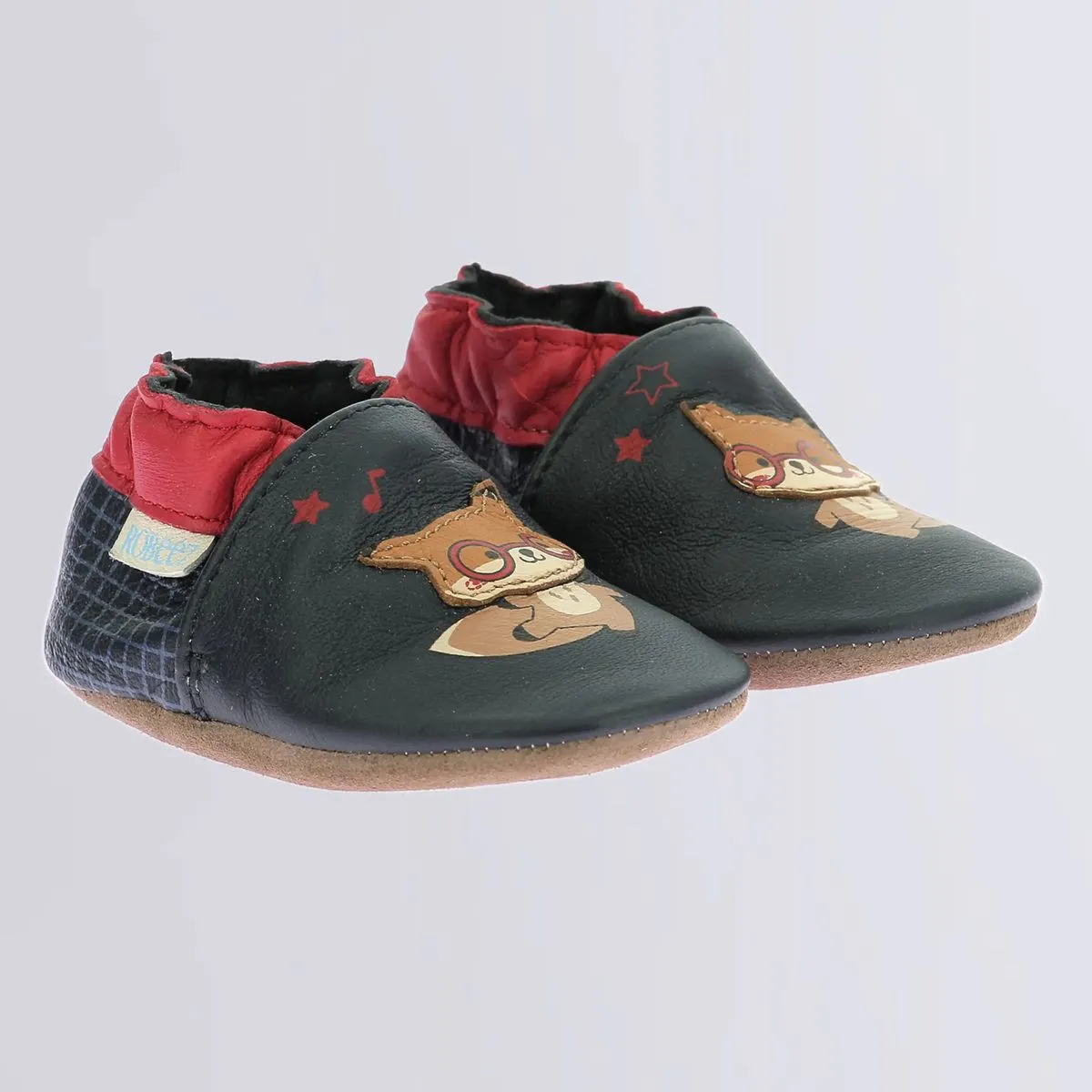 Robeez Chaussons Crêpe Foxy Dance Marine