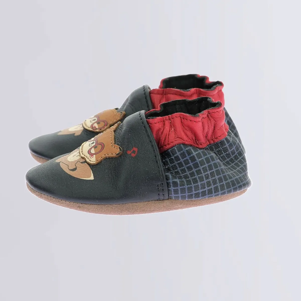 Robeez Chaussons Crêpe Foxy Dance Marine