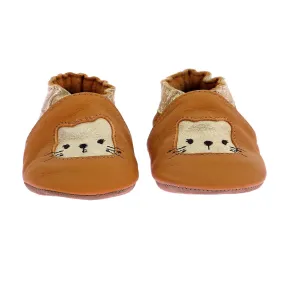 Robeez Chaussons Crêpe Wild Kitten Camel