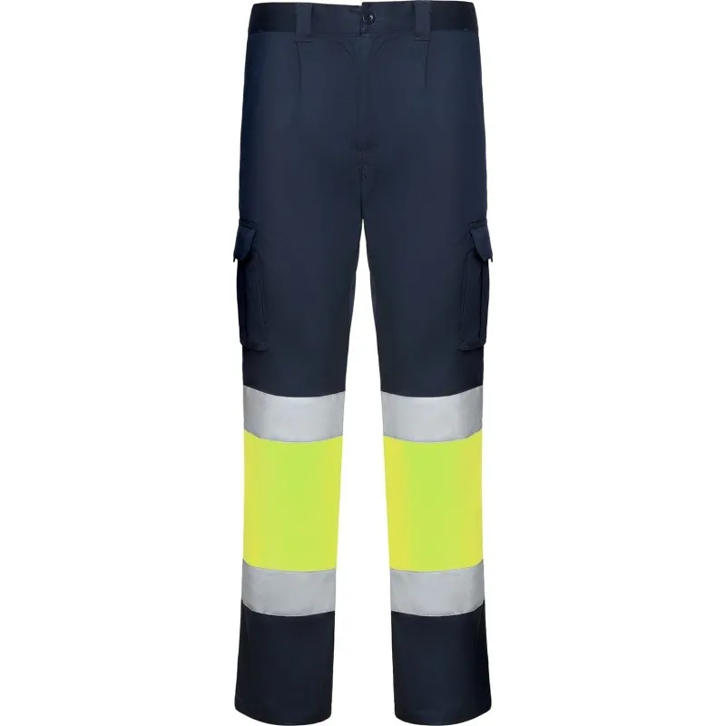 Roly R9312 - DAILY STRETCH HV Pantalon de Travail Haute Visibilité Multi-Poches