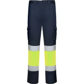 Roly R9312 - DAILY STRETCH HV Pantalon de Travail Haute Visibilité Multi-Poches