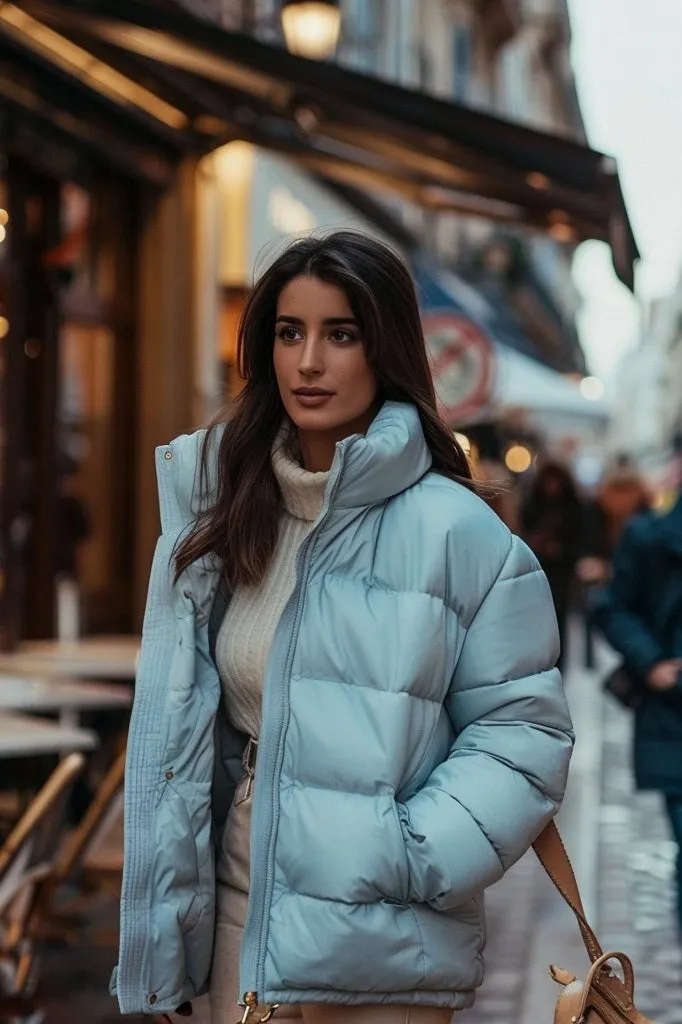 Romina - Doudoune Courte Parisienne Puffer