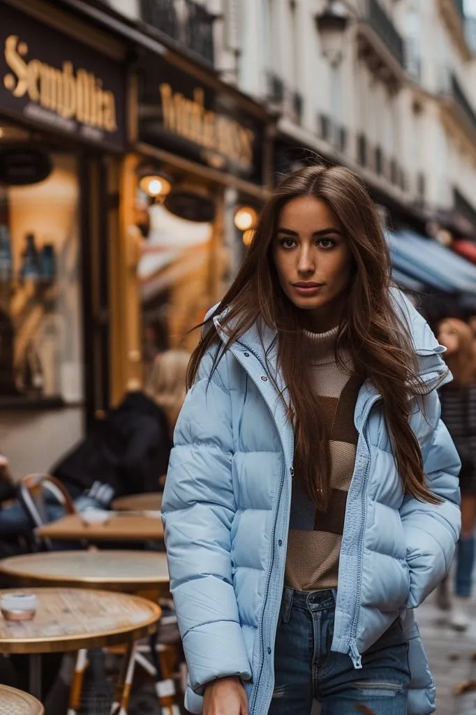 Romina - Doudoune Courte Parisienne Puffer